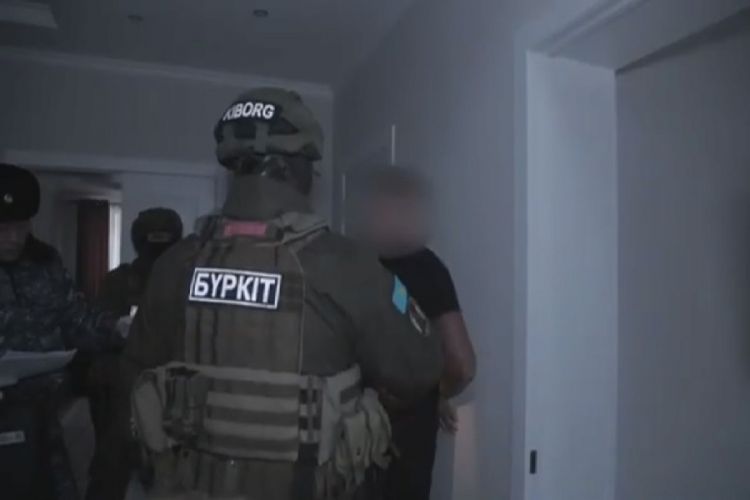 Qazaxıstanda xüsusi əməliyyat zamanı 40 nəfər saxlanılıb