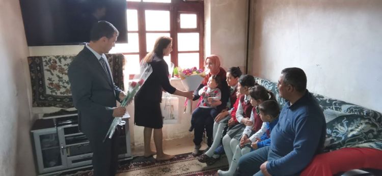 Naxçıvanda məhdud fiziki imkanlı qadınlarla bayram görüşləri keçirilib<font color=red> - FOTOLAR</font>