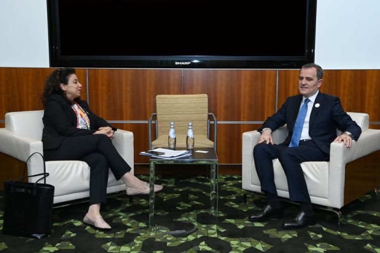 Azərbaycanın xarici işlər naziri BMT-nin Cənub-Cənub Əməkdaşlıq İdarəsinin direktoru ilə görüşüb