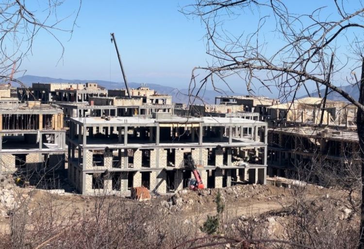 Şuşada tikilən yaşayış kompleksindəki işlər ilin sonunadək başa çatacaq