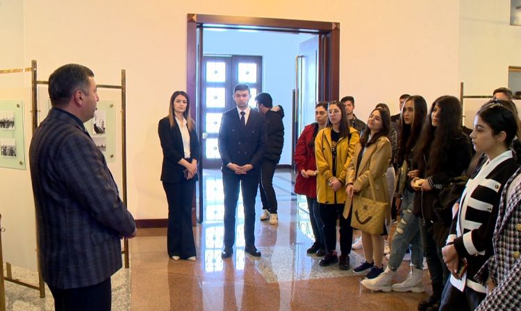 <strong>“Naxçıvan” Universitetində təhsil alan əcnəbi tələbələr Heydər Əliyev Muzeyində olublar<font color=red> - FOTOLAR</font></strong>