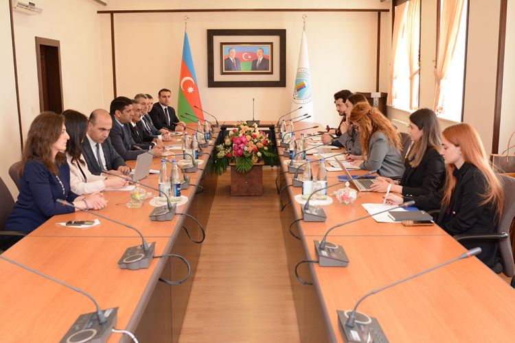 SOCAR-ın nümayəndə heyəti NDU-da olub<font color=red> - FOTOLAR</font>