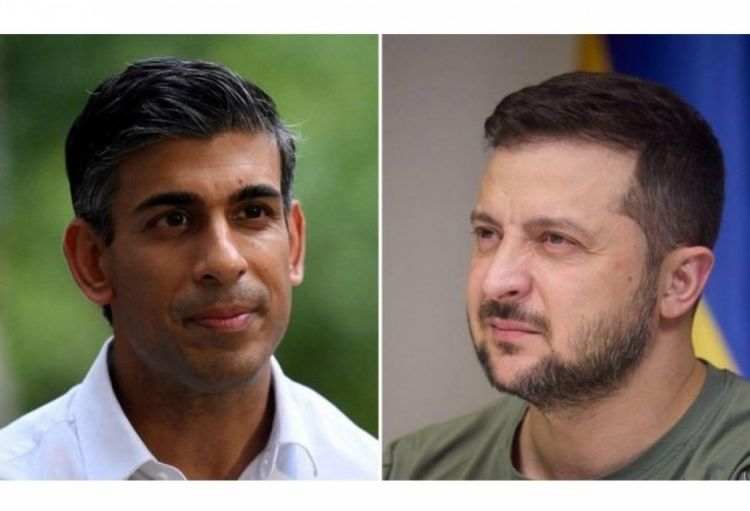 Zelenski və Sunak Baxmutun müdafiəsini müzakirə ediblər