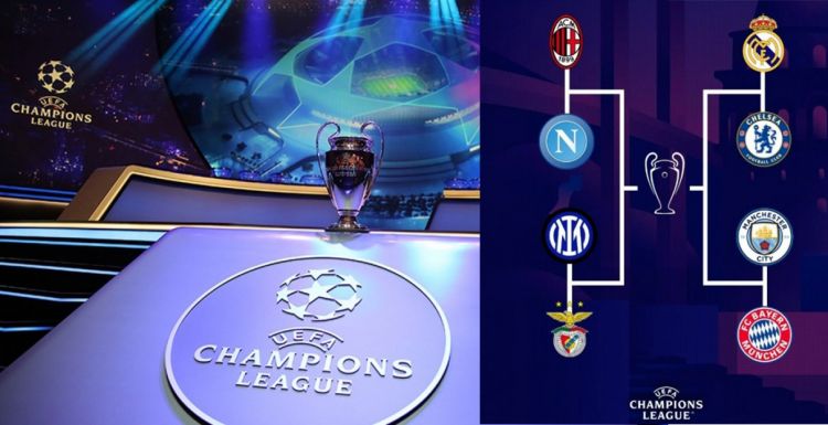 UEFA Çempionlar Liqası: dörddəbir final mərhələsinin püşkü atılıb<font color=red> - FOTOLAR</font>