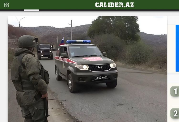 Ermənistan əsgərləri ruslara atəş açıb, bizim etdiyimizi dedilər