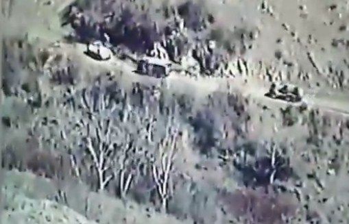 Qeyri-qanuni erməni birləşmələri üçün qanunsuz hərbi daşımalar davam edir<font color=red> - VİDEO</font>