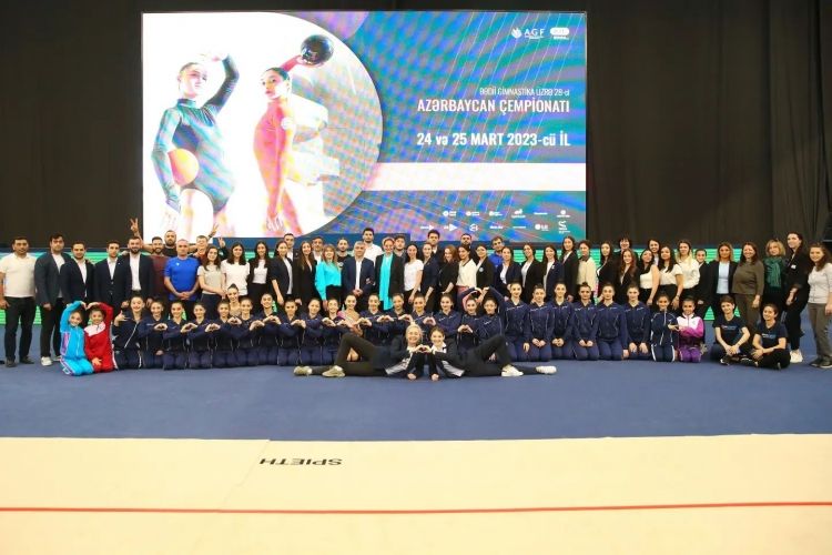 Bədii gimnastika üzrə 28-ci Azərbaycan çempionatına yekun vurulub
