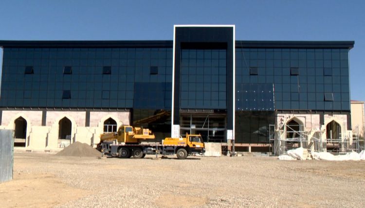 Naxçıvan şəhərində DOST Mərkəzinin inşası yekunlaşdırılır<font color=red> - VİDEO</font>