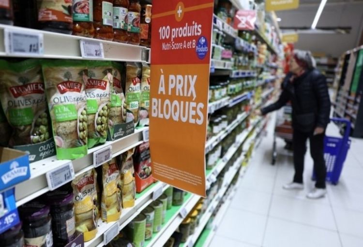 Fransada ərzaq məhsullarının qiyməti artmaqda davam edir