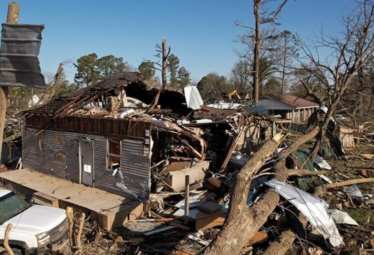 NBC: ABŞ-də tornado nəticəsində ölənlərin sayı 30-a çatıb