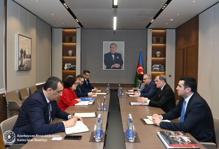 Azərbaycanın xarici işlər naziri BMT QAK-ın ölkəmizdəki yeni nümayəndəsi ilə görüşüb