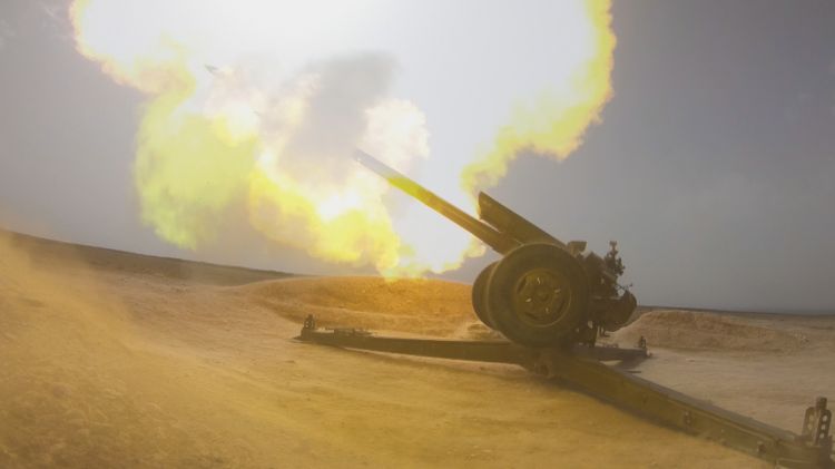 Əlahiddə Ümumqoşun Orduda komanda-qərargah təlimi keçirilib<font color=red> - VİDEO</font>