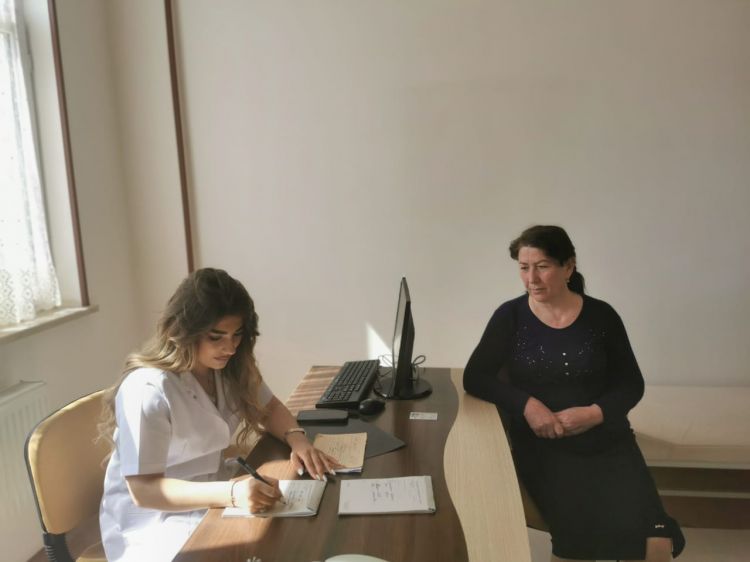 Culfada humanitar tibbi aksiya keçirilib<font color=red> - FOTOLAR</font>