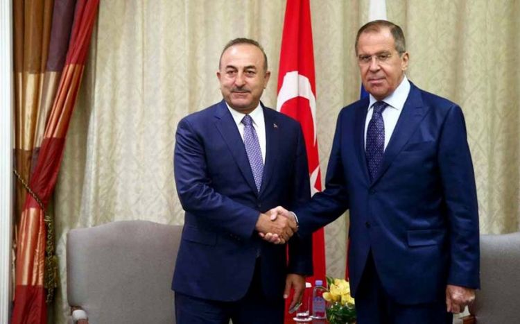 Ankarada Mövlud Çavuşoğlu ilə Sergey Lavrov arasında görüş başlayıb