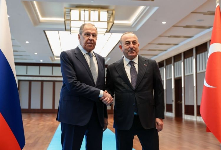 Rusiya və Türkiyə xarici işlər nazirləri Cənubi Qafqazda vəziyyəti müzakirə ediblər