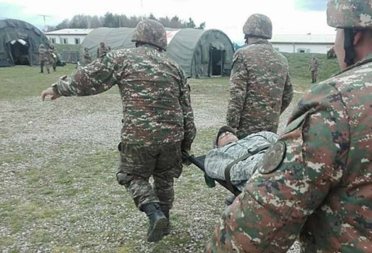 Ermənistan ordusunun iki hərbçisi yaralanıb