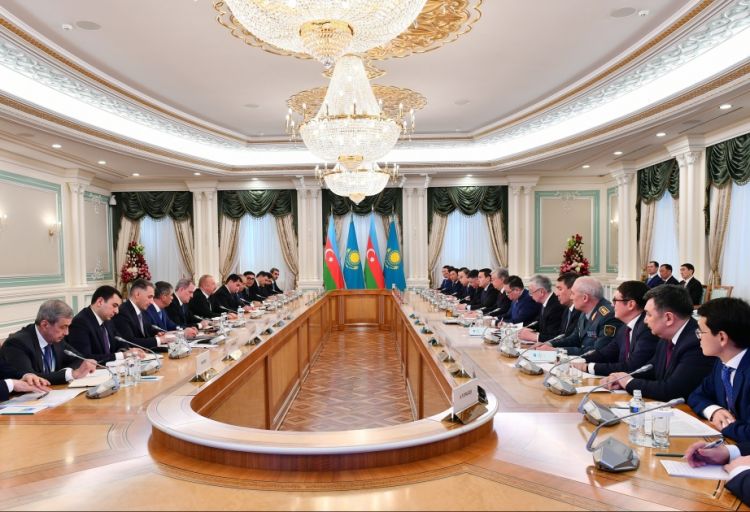 Prezident İlham Əliyev: Xalqlarımız arasında münasibətlər həmişə qardaşlar arasındakı kimi olub