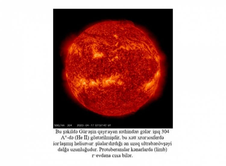 Günəş küləyi sürətinin artacağı gözlənilir