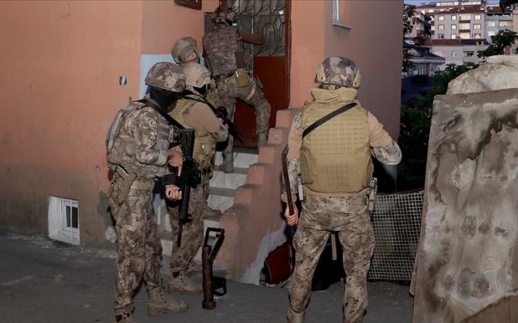İstanbulda terrorçulara qarşı əməliyyat keçirilib, 6 nəfər saxlanılıb