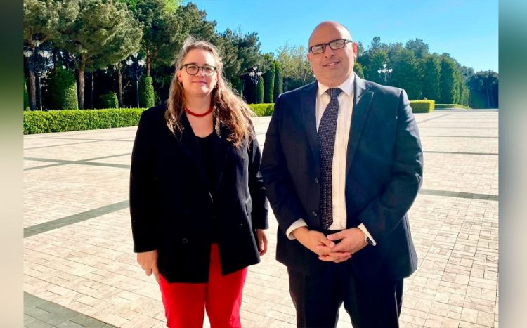 ABŞ Dövlət katibinin köməkçisinin müavini Azərbaycanda səfərdədir