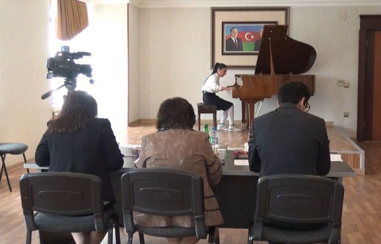 Naxçıvanda I Uşaq İncəsənət Festivalına seçim aparılır<font color=red> - VİDEO</font>