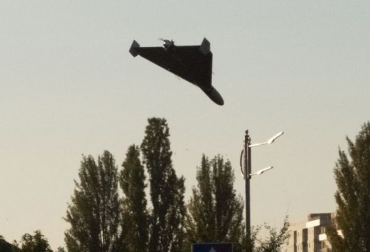 Kiyevə növbəti dəfə kamikadze dronlarından hücum olub