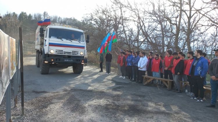 Ekoaksiya: 130 gün ərzində Laçın-Xankəndi yolundan ümumilikdə neçə avtomobil keçib?