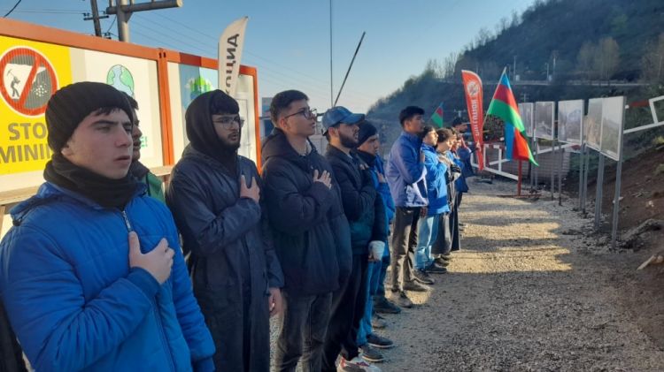 Laçın-Xankəndi yolu: 132 gündür davam edən aksiyada ekofəalların tələbləri dəyişməz olaraq qalır