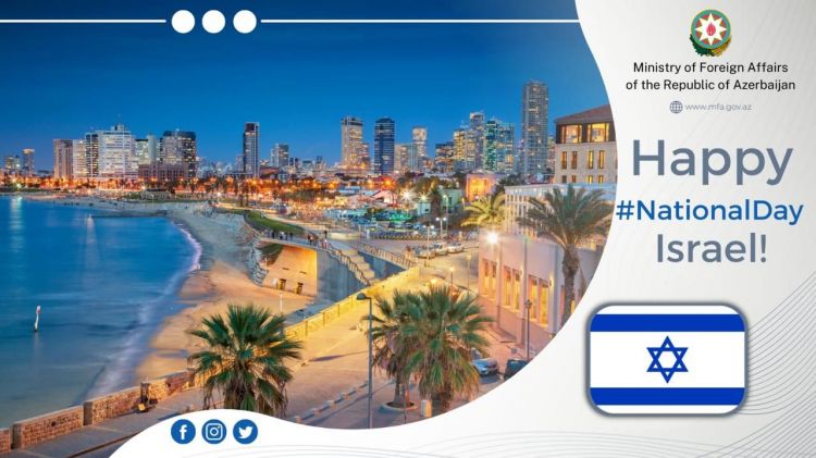 Azərbaycan XİN İsraili təbrik edib