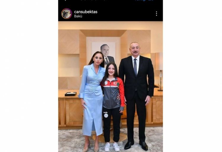 İrəvanda qızıl medal qazanan türk atlet: "Prezident İlham Əliyevə və xanımı Mehriban Əliyevaya sonsuz təşəkkür edirəm"