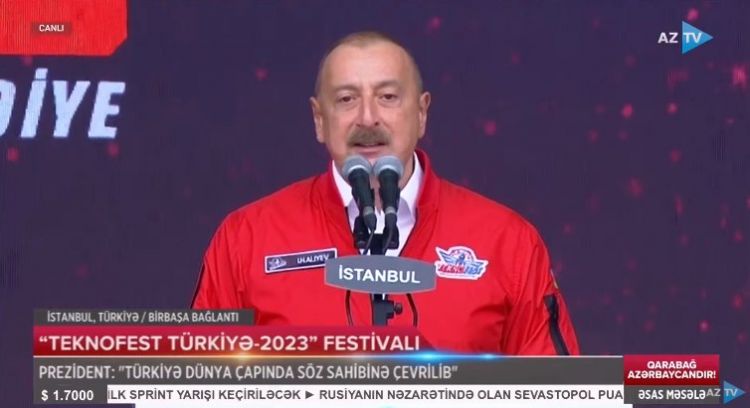 Prezident İlham Əliyev: "Türkiyə və Azərbaycan hər zaman bir yerdədir"