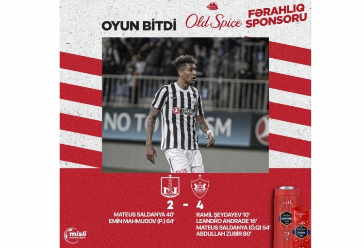 Premyer Liqa: "Neftçi" klubu bürünc medalı təmin edib