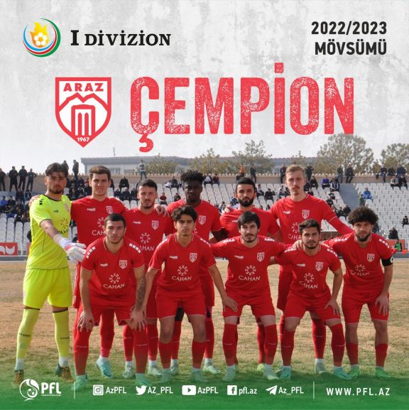 “Araz-Naxçıvan” I Divizionda çempionluğu təmin edib