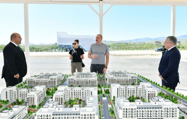 MİDA tərəfindən Füzuli yaşayış kompleksində görülən işlərlə tanışlıq<font color=red> - FOTOLAR</font>