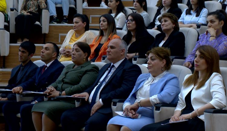 “Naxçıvan” Universitetində konfrans keçirilib<font color=red> - FOTOLAR</font>