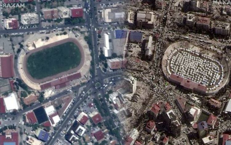 Türkiyədə zəlzələdən zərər çəkən tarixi abidələrin bərpasına başlanılıb