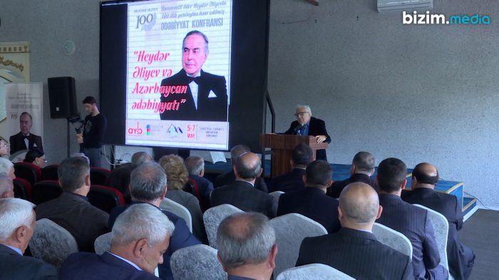 Qubada "Heydər Əliyev və Azərbaycan ədəbiyyatı" mövzusunda forum keçirilib<font color=red> - VİDEO</font>