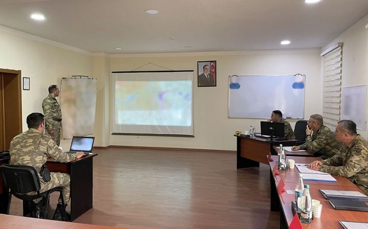 Azərbaycan Ordusunda komanda-qərargah təlimləri keçirilib<font color=red> - FOTOLAR</font>