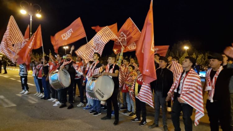 Çempion "Araz-Naxçıvan" Naxçıvanda böyük çoşğu ilə qarşılandı<font color=red> - VİDEO</font>