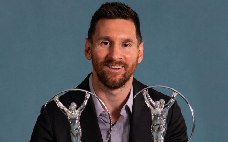 Lionel Messi bir ildə iki “Laureus” mükafatı qazanan ilk futbolçu olub