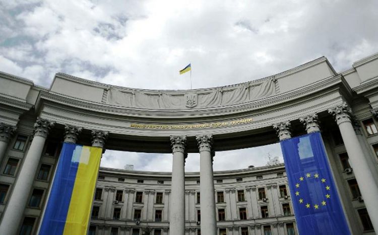 Ukrayna XİN Ermənistan və Mərkəzi Asiya liderlərinin Moskvadakı parada qatılmasına sərt reaksiya verib