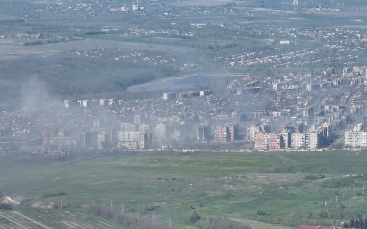 Ukrayna ordusu Baxmutda yeni əraziləri işğaldan azad edib