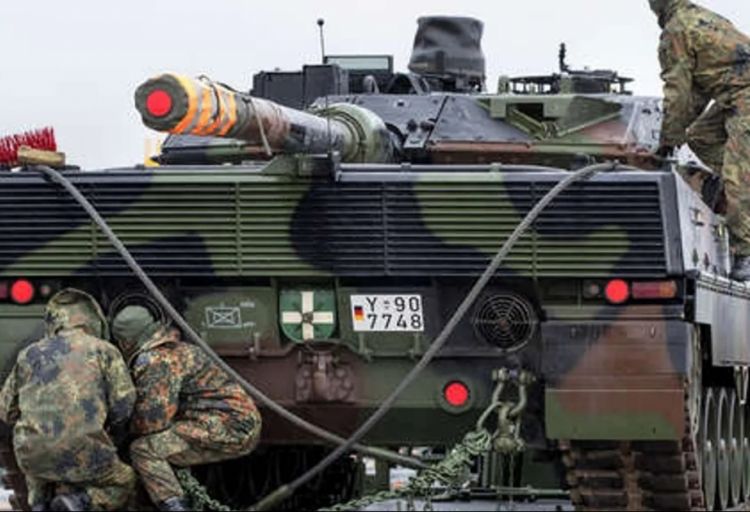 Almaniya Ukraynaya 2,7 milyard avroluq hərbi texnika göndərəcək