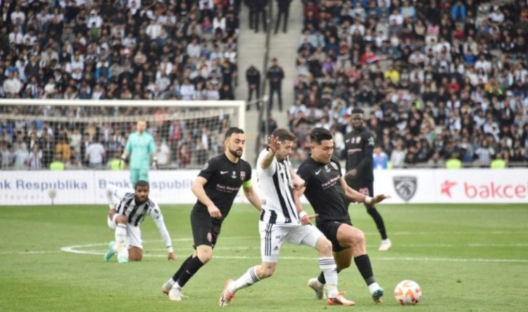 “Sabah” - “Beşiktaş” xeyriyyə oyununda qalib müəyyənləşməyib