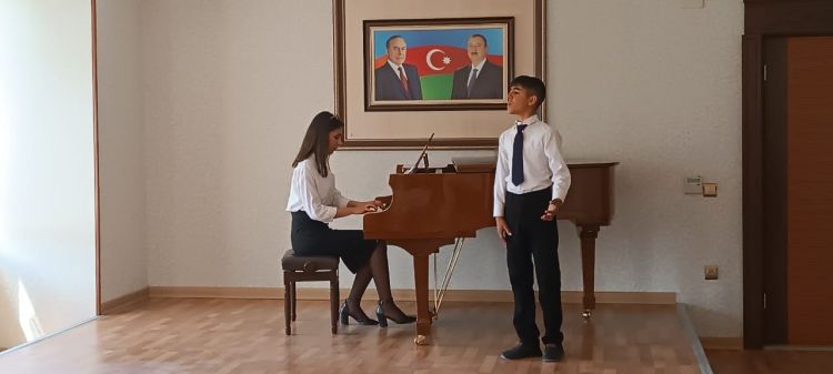 Naxçıvanda Uşaq İncəsənət Festivalının I mərhələsinə yekun vurulub<font color=red> - FOTOLAR</font>