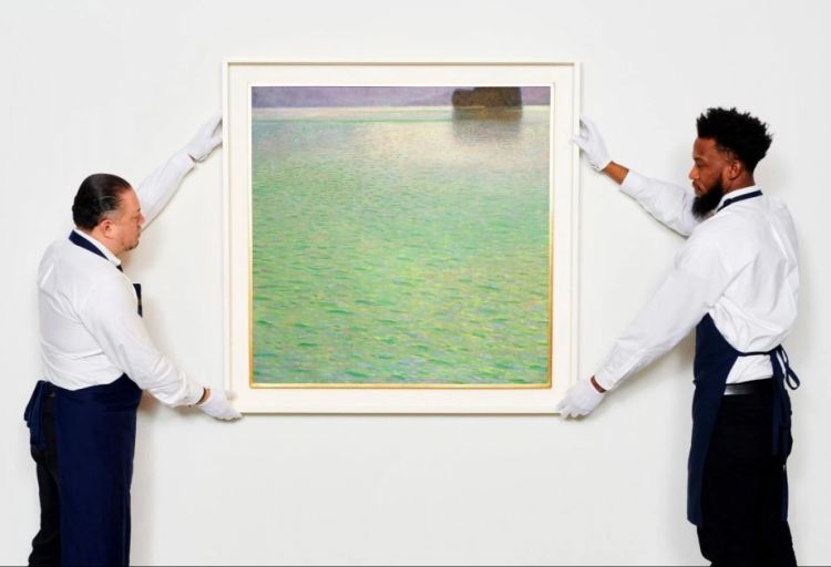 Məşhur avstriyalı rəssamın əsəri hərracda 53,2 milyon dollara satılıb