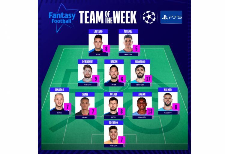 UEFA Çempionlar Liqası: Həftənin rəmzi komandası açıqlanıb