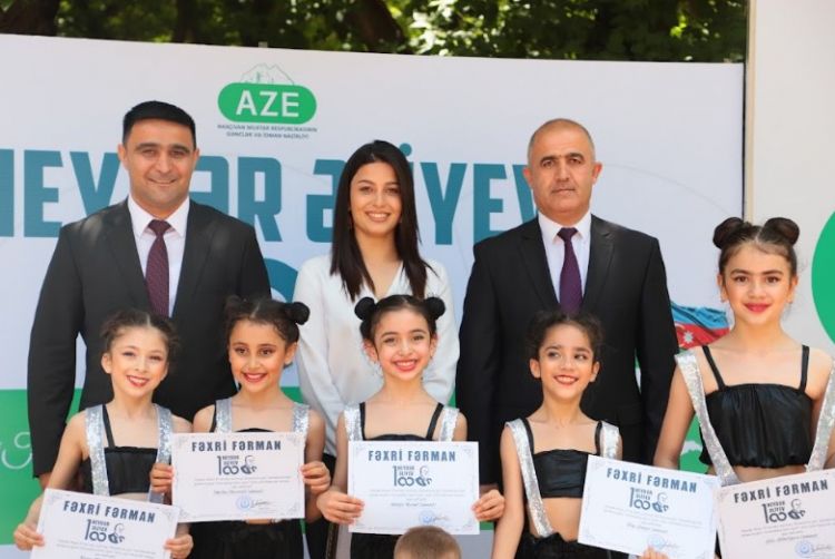 “İdmanla bir gün” layihəsi çərçivəsində açıq havada idman yarışları keçirilib <font color=red> - FOTOLAR</font>