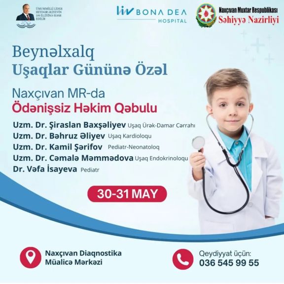 <strong>Naxçıvanda daha bir ödənişsiz tibbi aksiya<font color=red> - FOTOLAR</font></strong>