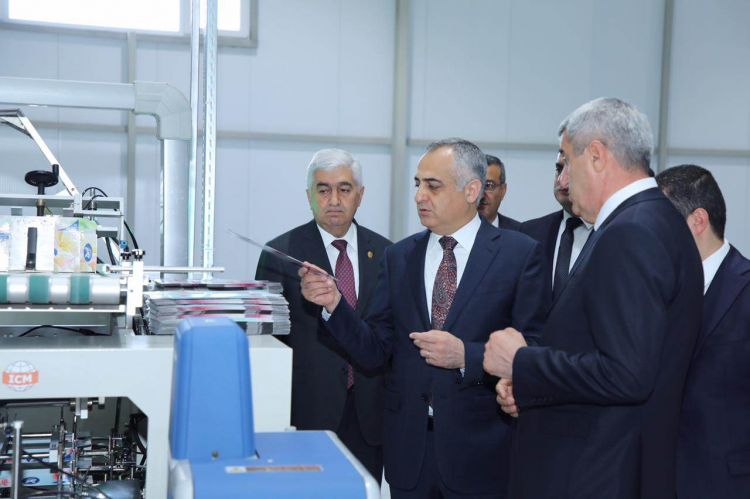 <strong>Naxçıvanda kağız məhsulları istehsalı sahəsi fəaliyyətə başlayıb<font color=red> - VİDEO</font></strong>